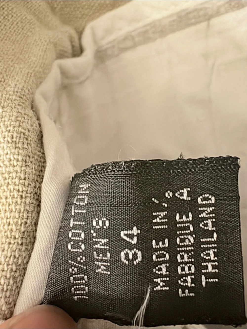 Patagonia Light Beige Chino Pants